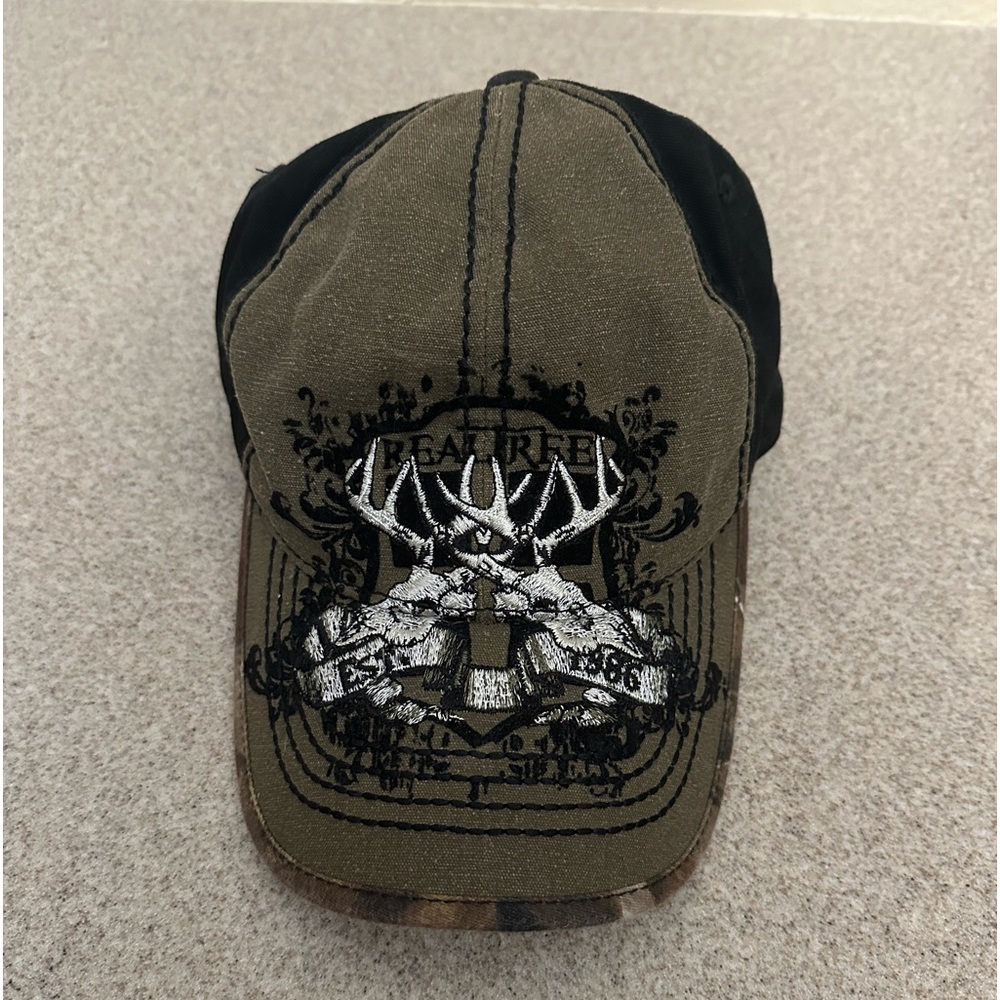 Paramount Outdoors Camo Real-tree Baseball Hat Cap Strapback!